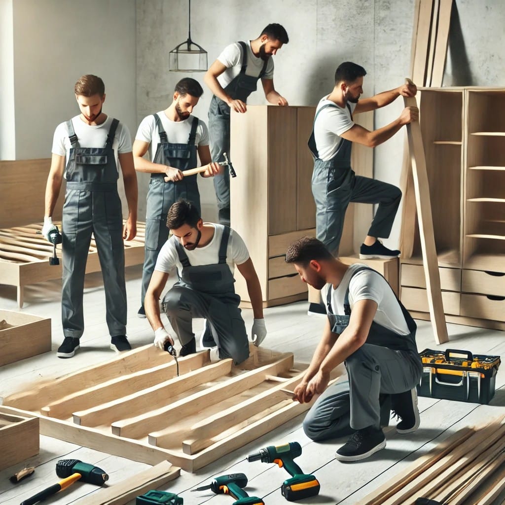 شركات فك وتركيب الموبيليا